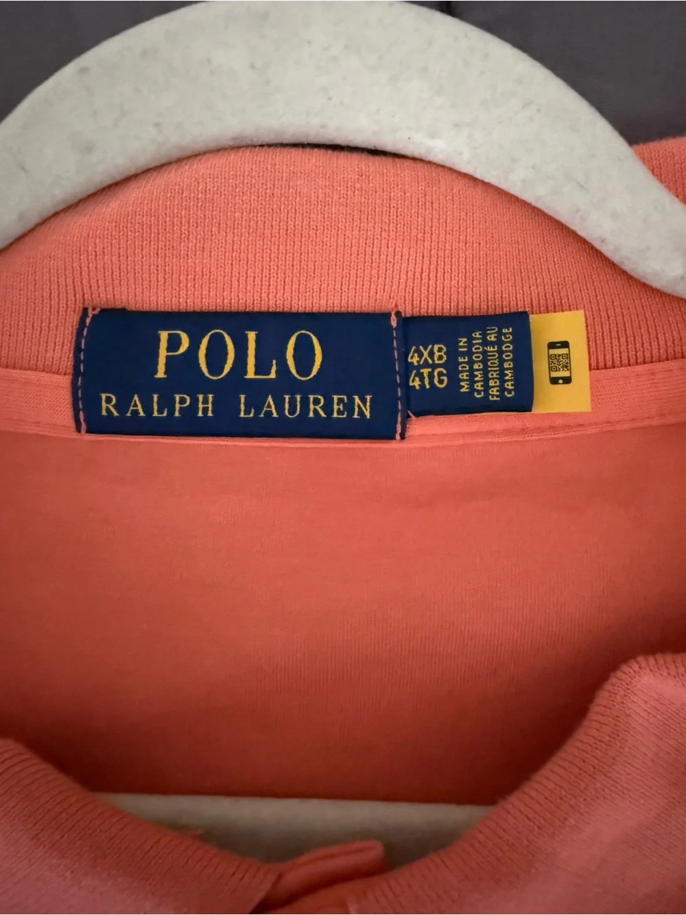 Ralph Lauren Men's Salmon Classic Polo